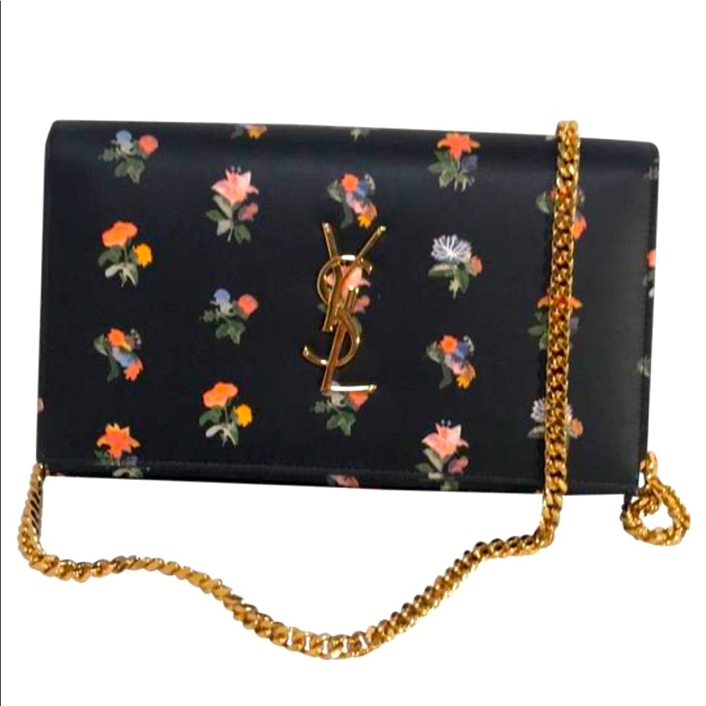 YSL Envelope wallet on a chain